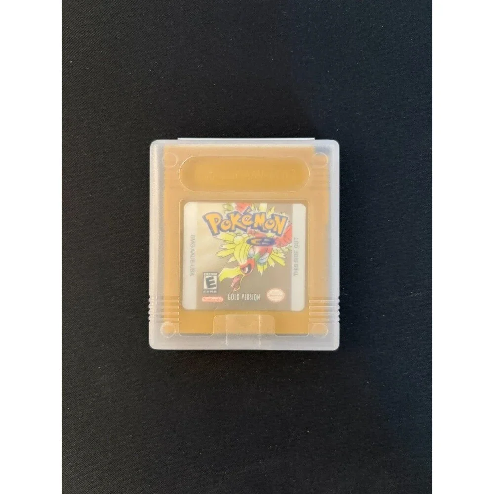 NEW Pokémon Gold Version GBC Cartridge Only Tested Saves FAST SHIP